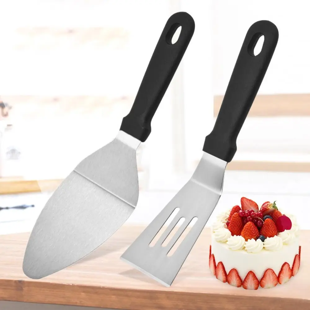 Stainless Steel Mini Serving Spatula Heat Resistant Hangable Brownies Spatula Black Anti-scald Handle Steak Shovel Desserts
Stainless Steel Mini Serving Spatula Heat Resistant Hangable Brownies Spatula Black Anti-scald Handle Steak Shovel Desserts