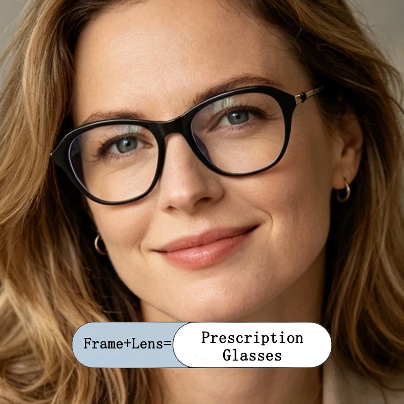 New Brand Design Black Cat Eye Anti Blue Light Eyeglasses Ultra Light Metal Temple Prescription Photochromic Glasses Men Women
New Brand Design Black Cat Eye Anti Blue Light Eyeglasses Ultra Light Metal Temple Prescription Photochromic Glasses Men Women