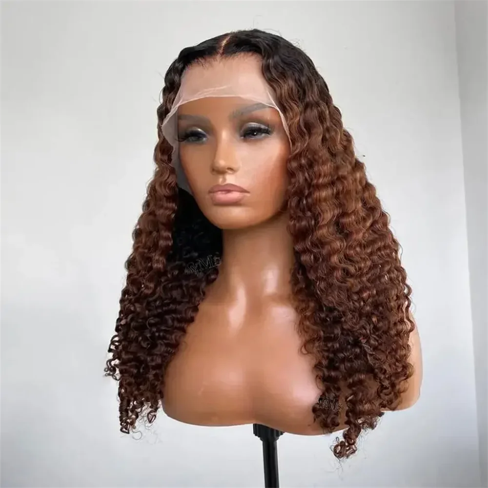 Soft Long 26Inch Kinky Curly Ombre Brown 180 Density Lace Front Wig For Women With Baby Hair Synthetic Preplucked Glueless Daily
Soft Long 26Inch Kinky Curly Ombre Brown 180 Density Lace Front Wig For Women With Baby Hair Synthetic Preplucked Glueless Daily