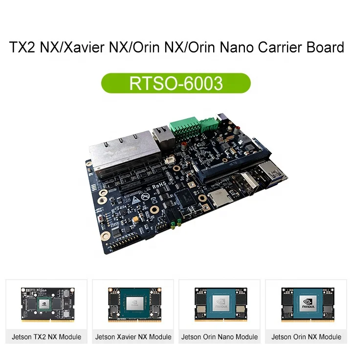 New Arrivals Development Boards Orin NX RTSO-6003 VP3.0 Nvidia Jetson Orin NX Carrier Board Industrial Grade Board
New Arrivals Development Boards Orin NX RTSO-6003 VP3.0 Nvidia Jetson Orin NX Carrier Board Industrial Grade Board
