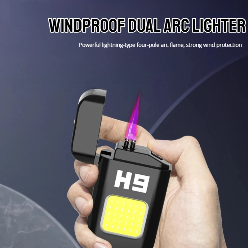 Newest Rechargeable Arc Waterproof Lighter Lighting Outdoor Multi-functional Cigarette Lighter Flashlight Mini Keychain Light
Newest Rechargeable Arc Waterproof Lighter Lighting Outdoor Multi-functional Cigarette Lighter Flashlight Mini Keychain Light