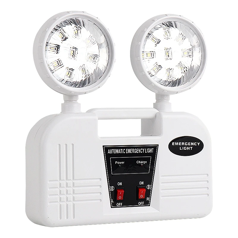 Durable Plastic 2x3W Twin Spot LED Emergency Lamp with 3Hrs Backup Lithium Battery for Indoor and Outdoor Lighting Use
Durable Plastic 2x3W Twin Spot LED Emergency Lamp with 3Hrs Backup Lithium Battery for Indoor and Outdoor Lighting Use