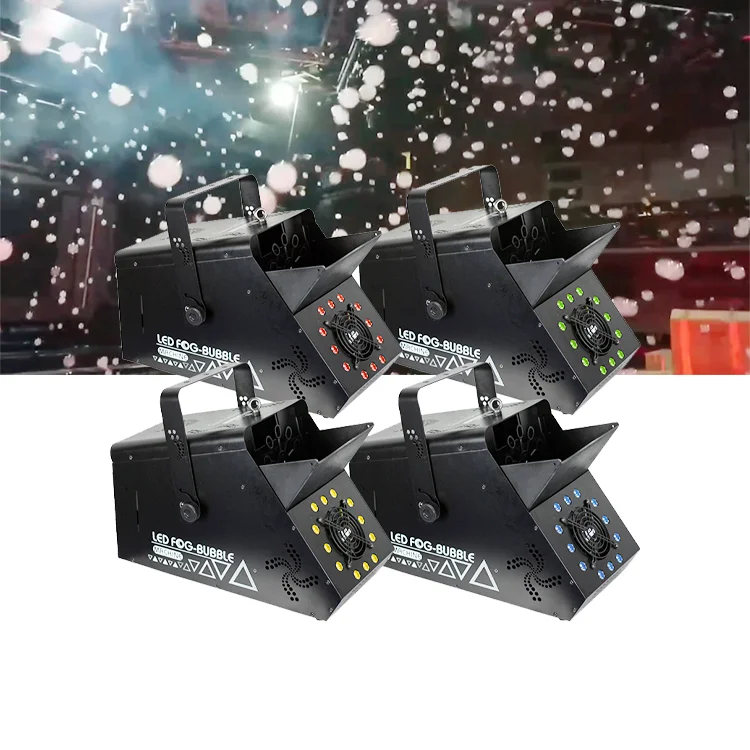 Hot Selling LED DMX 512 1500W Stage Effect bubble fog machine For Wedding DJ Stage Event Disco
Hot Selling LED DMX 512 1500W Stage Effect bubble fog machine For Wedding DJ Stage Event Disco