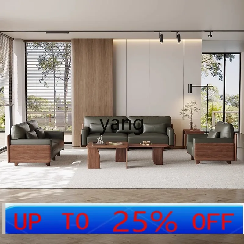 LTT solid wood sofa modern simple Nordic living room high-end straight leather combination furniture
LTT solid wood sofa modern simple Nordic living room high-end straight leather combination furniture