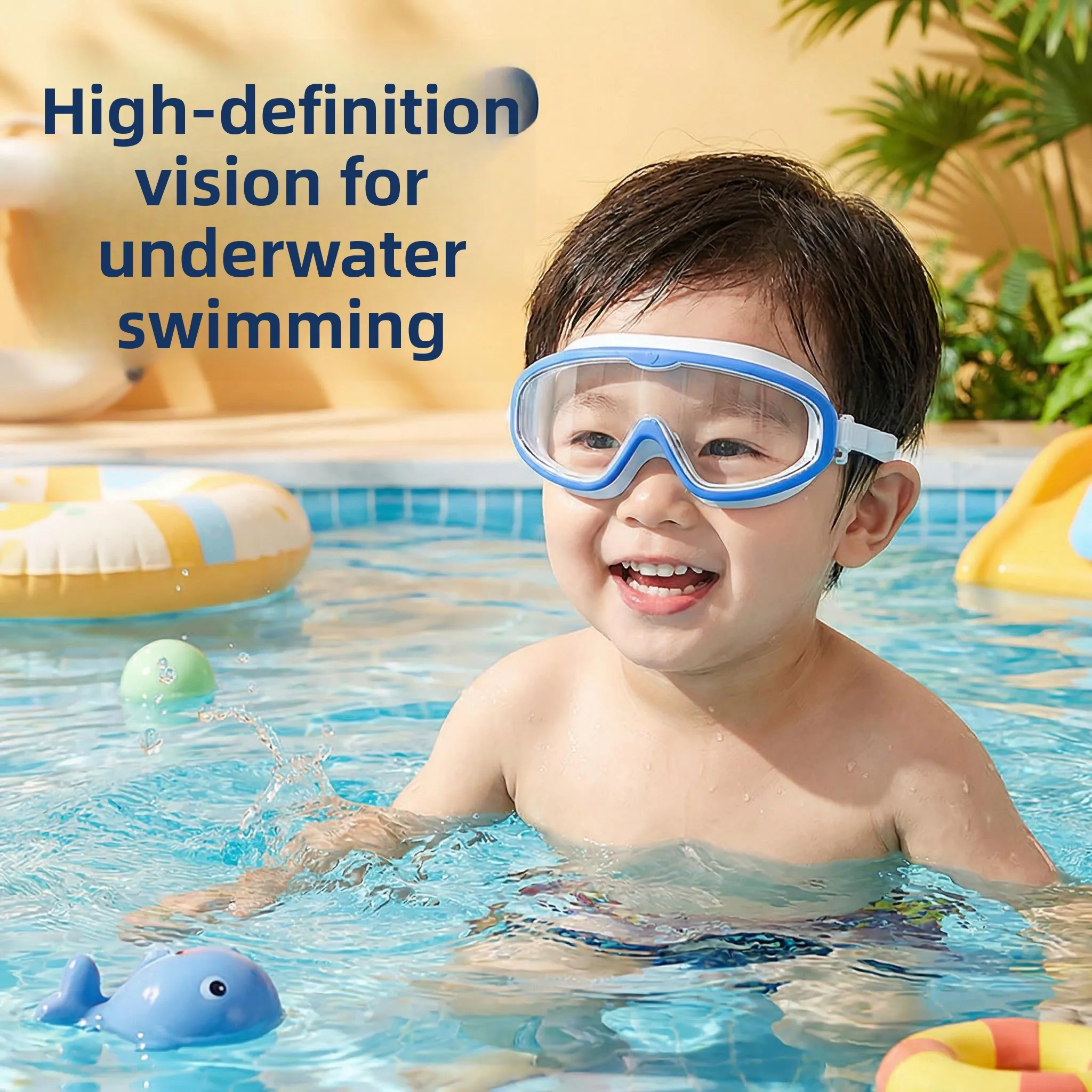 Children's Swimming Goggles High Definition Anti-Fog Waterproof Diving Goggles Protective Eyewear for Boys And Girls
Children's Swimming Goggles High Definition Anti-Fog Waterproof Diving Goggles Protective Eyewear for Boys And Girls