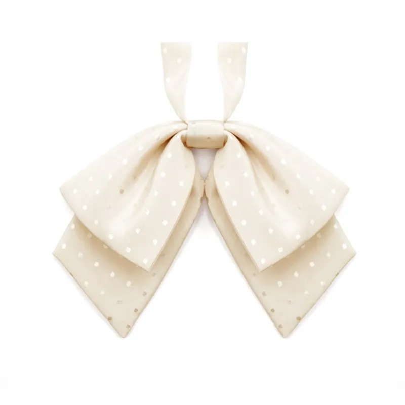 Women's Double Layered Bowtie Sailor Suit Accessory Polka Dot Waterdrop Design Fashionable Japanese Style Uniform Knot
Women's Double Layered Bowtie Sailor Suit Accessory Polka Dot Waterdrop Design Fashionable Japanese Style Uniform Knot