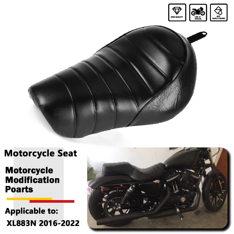 Motorcycle Black Leather Front Driver Seat Pillion Black Cushion For Harley Sportster 1200 Iron 883 XL883N X48 XL883 2016-2022
Motorcycle Black Leather Front Driver Seat Pillion Black Cushion For Harley Sportster 1200 Iron 883 XL883N X48 XL883 2016-2022