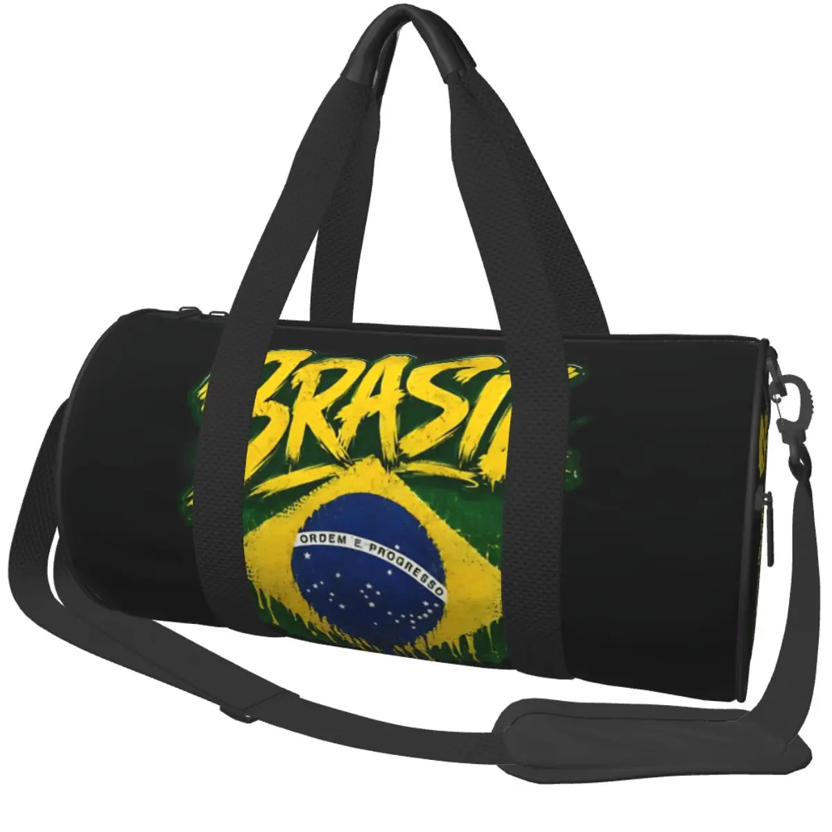 Brasil With Brazilian Flag Colors Men Women Kids Brazil Gym Bag Sports Bags Men Women with Shoes Fitness Bag Weekend Handbags
Brasil With Brazilian Flag Colors Men Women Kids Brazil Gym Bag Sports Bags Men Women with Shoes Fitness Bag Weekend Handbags