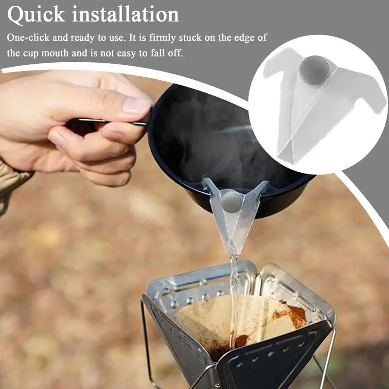 Camping Coffee Pot Spout Easy Gadgets Hand Drip Coffee Guide Nozzle Food Grade Extended Mouth Portable Outdoor Tools Replacement
Camping Coffee Pot Spout Easy Gadgets Hand Drip Coffee Guide Nozzle Food Grade Extended Mouth Portable Outdoor Tools Replacement