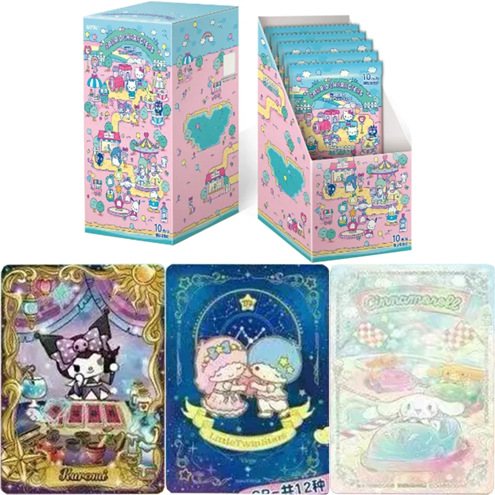 KAYOU Genuine Sanrio Card Dreamland Paradise Series Honey Dream Sanrio Family Movie Pack Anime Collectible Cards Toys Gifts
KAYOU Genuine Sanrio Card Dreamland Paradise Series Honey Dream Sanrio Family Movie Pack Anime Collectible Cards Toys Gifts