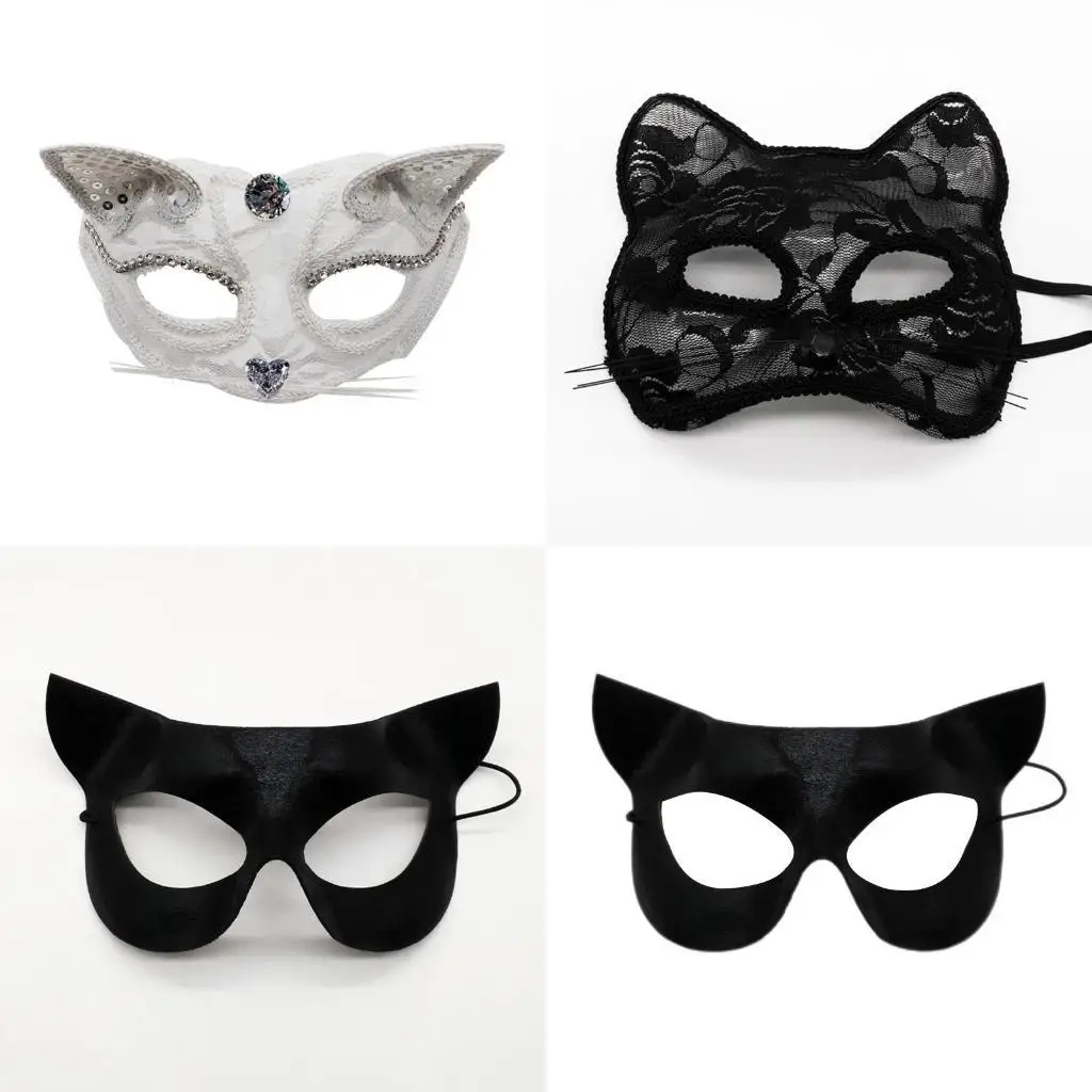 R1WE for Cat Lace Mask Half-Face Mask Party Masks For Adults Masquerade Costume Adult
R1WE for Cat Lace Mask Half-Face Mask Party Masks For Adults Masquerade Costume Adult