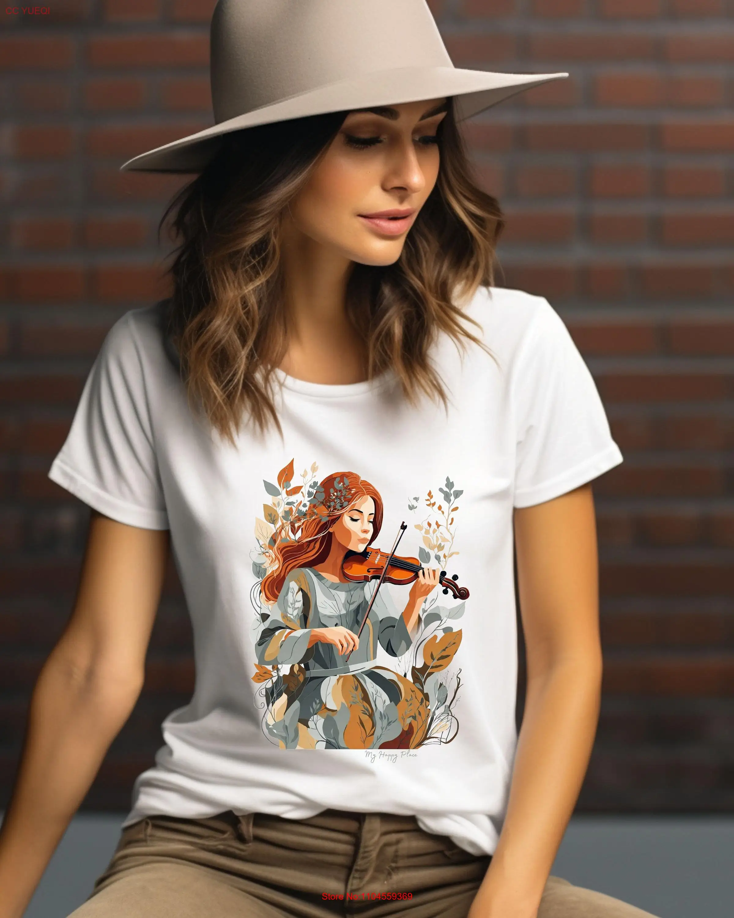 Футболка для девочек со скрипкой Girl ViolinisT s Womens Lover с длинными или короткими рукавами
Футболка для девочек со скрипкой Girl ViolinisT s Womens Lover с длинными или короткими рукавами