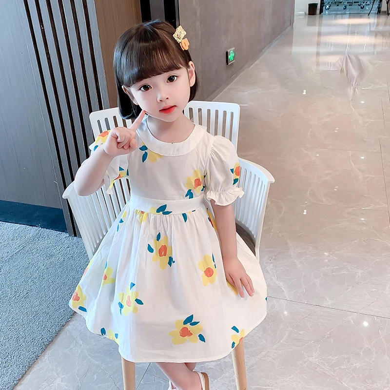 Fashion Summer Baby's Dress Round Neck Long Girls' Dress 2022 New Short Sleeve Children's Skirt Cheap Spring Summer Outdoor
Fashion Summer Baby's Dress Round Neck Long Girls' Dress 2022 New Short Sleeve Children's Skirt Cheap Spring Summer Outdoor
