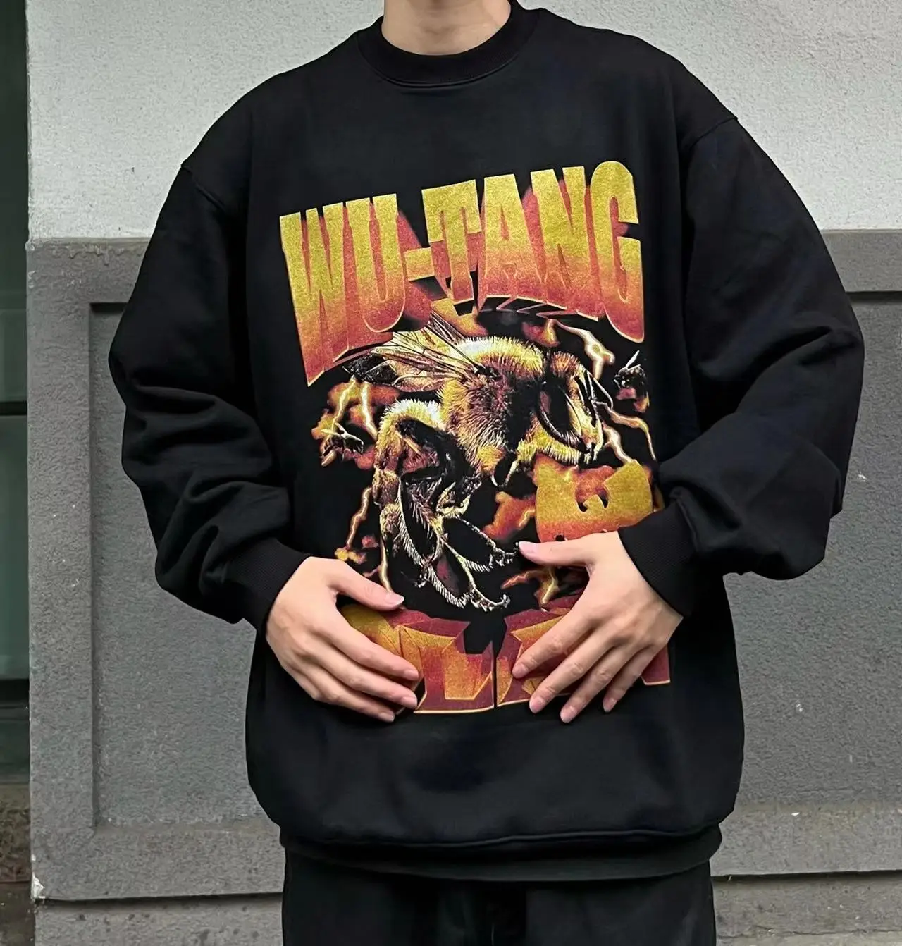 Футболка свободного кроя в стиле American Sle Olschool Wudang Bboy Rap Hiphop, для уличных танцев, с принтом Wu Tang Clan, из хлопковой ткани, модель ex
Футболка свободного кроя в стиле American Sle Olschool Wudang Bboy Rap Hiphop, для уличных танцев, с принтом Wu Tang Clan, из хлопковой ткани, модель ex