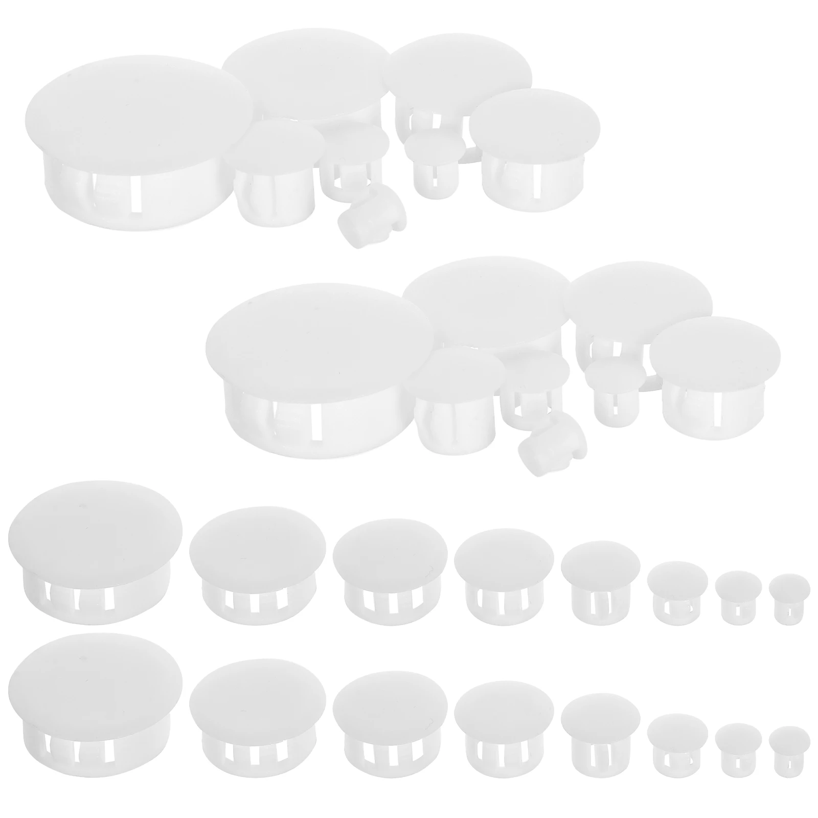 350 Pcs Plastic Plugs Chair Tube Covers Cable Hole Cabinet Door Closet Rod End Caps Furniture Screw Hole Decorative Sealing Long
350 Pcs Plastic Plugs Chair Tube Covers Cable Hole Cabinet Door Closet Rod End Caps Furniture Screw Hole Decorative Sealing Long