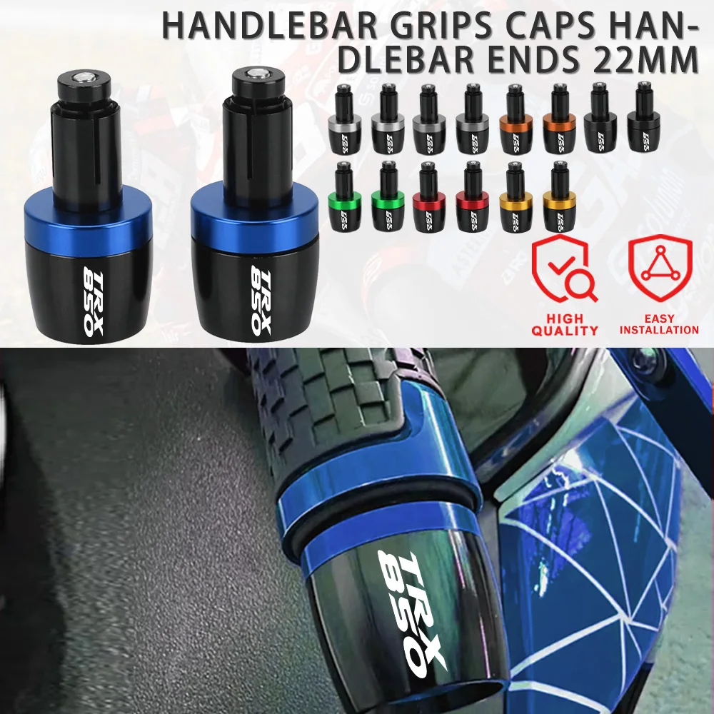 FOR Yamaha TRX850 TRX 850 1996 1997 1998 1999 2000 2001 2002 2003 Motorcycle 7/8" 22MM Handlebar Grips Handle Bar Cap End Plugs
FOR Yamaha TRX850 TRX 850 1996 1997 1998 1999 2000 2001 2002 2003 Motorcycle 7/8" 22MM Handlebar Grips Handle Bar Cap End Plugs