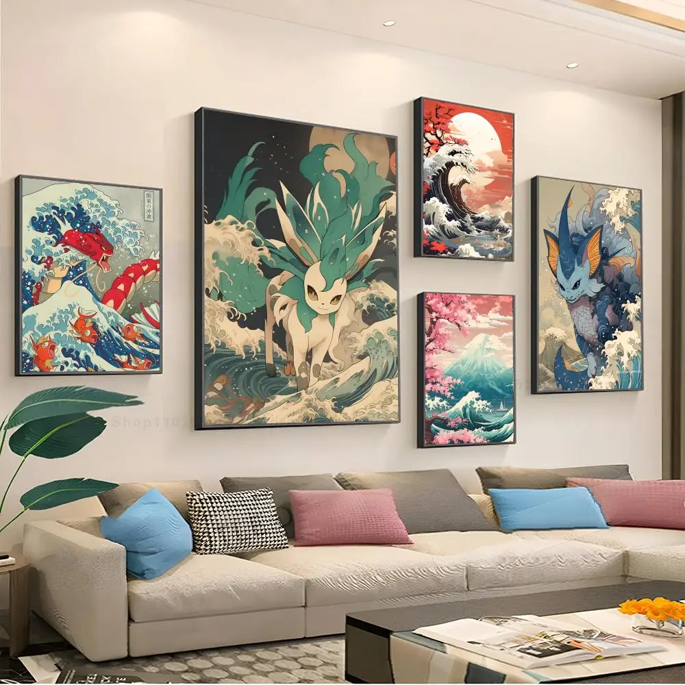 Anime P-pokemon Kawaii Poster Paper Print Home Living Room Bedroom Entrance Bar Restaurant Cafe Art Painting Decoration
Anime P-pokemon Kawaii Poster Paper Print Home Living Room Bedroom Entrance Bar Restaurant Cafe Art Painting Decoration