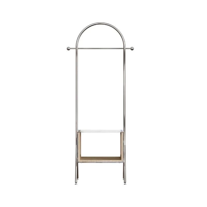 Simple ins style metal coat rack, solid wood storage rattan hanger, simple style Korean small apartment shelf
Simple ins style metal coat rack, solid wood storage rattan hanger, simple style Korean small apartment shelf