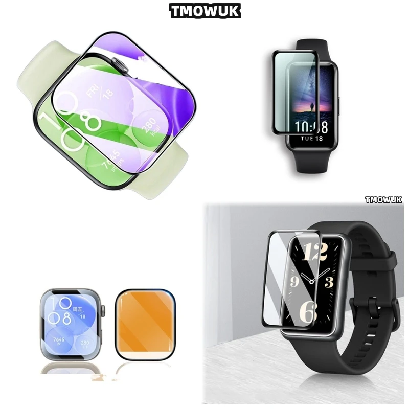 For Huawei Band 6 7 8 9 10 B6 B7 Watch D2 Fit 3 4 Pro Special Edition Screen Protector Film Flexible Full Cover 3D Curved
For Huawei Band 6 7 8 9 10 B6 B7 Watch D2 Fit 3 4 Pro Special Edition Screen Protector Film Flexible Full Cover 3D Curved