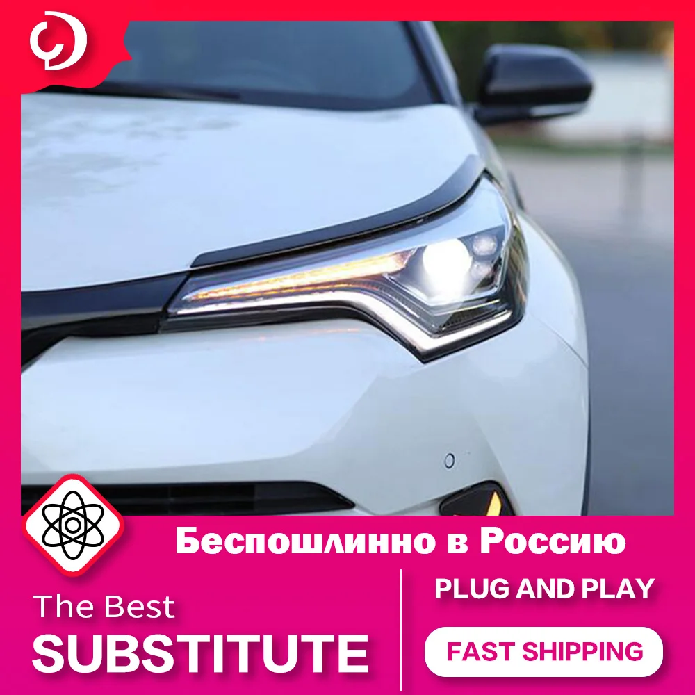 Headlights for C-HR IZOA 2018-2022 LED DRL Head Lamp Turn Signal Low Beam High Beam Projector Lens Replacement
Headlights for C-HR IZOA 2018-2022 LED DRL Head Lamp Turn Signal Low Beam High Beam Projector Lens Replacement