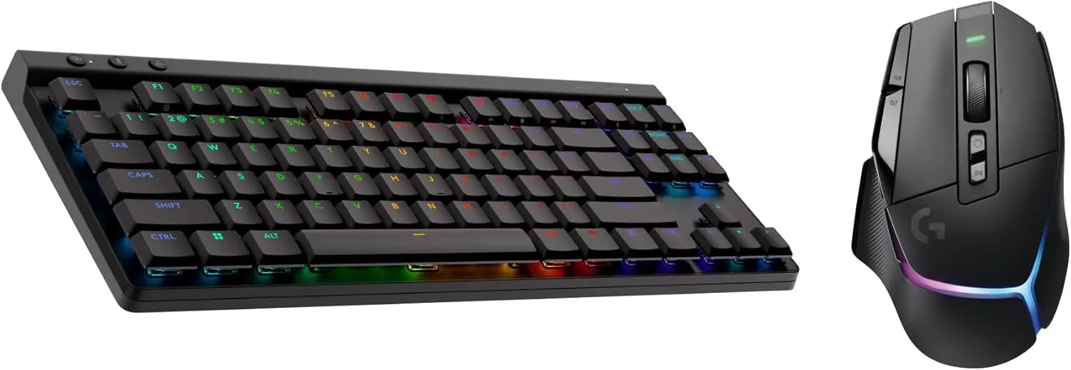 Беспроводная игровая мышь X PLUS и беспроводная игровая клавиатура G515 LIGHTSPEED TKL, полностью программируемая низкопрофильная RGB
Беспроводная игровая мышь X PLUS и беспроводная игровая клавиатура G515 LIGHTSPEED TKL, полностью программируемая низкопрофильная RGB