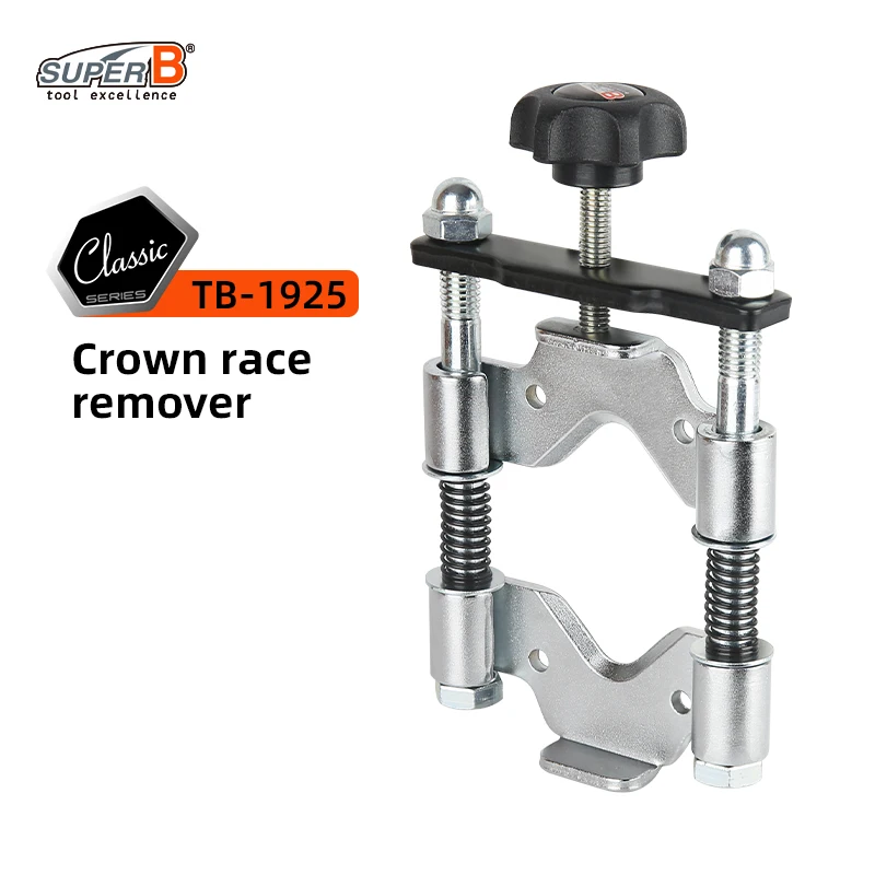 SUPER B Original TB-1925 Bicycle Crown Race Remover for 1", 1-1/8", 1-1/4" and 1-1/2" Fork Bike Repair Tools Shop Repair Tool
SUPER B Original TB-1925 Bicycle Crown Race Remover for 1", 1-1/8", 1-1/4" and 1-1/2" Fork Bike Repair Tools Shop Repair Tool