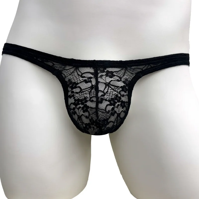 Men's Lace Panties Ultra-Thin See Through Lingerie Hip Lifting Mid-Low Waist Sexy Underwear Transparent Briefs Sissy Clothing
Men's Lace Panties Ultra-Thin See Through Lingerie Hip Lifting Mid-Low Waist Sexy Underwear Transparent Briefs Sissy Clothing