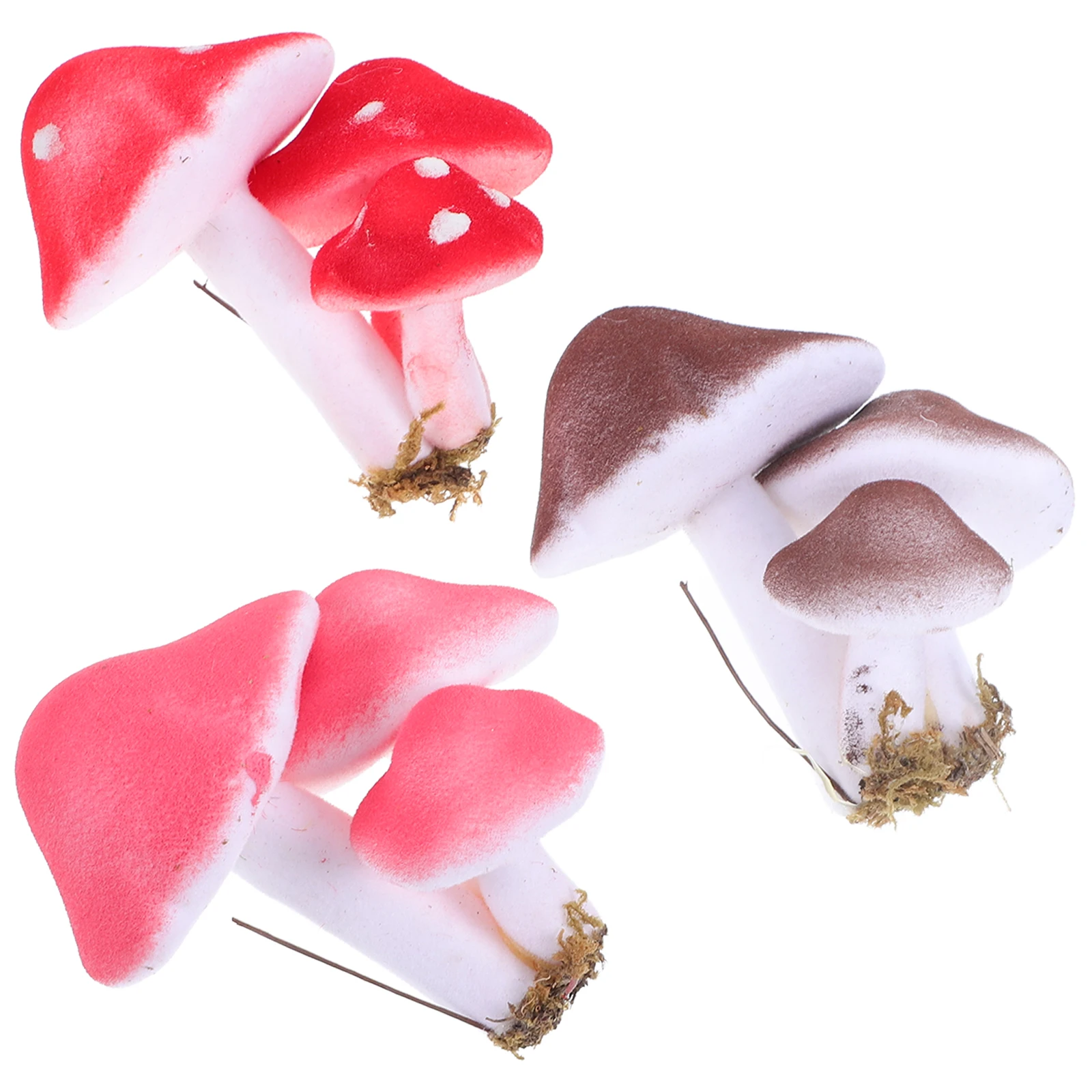 6 Pcs Mushroom Decoration Realistic Miniature Garden Tiny Artificial Mushroom Figurines Accessories Versatile Artificial Decor
6 Pcs Mushroom Decoration Realistic Miniature Garden Tiny Artificial Mushroom Figurines Accessories Versatile Artificial Decor