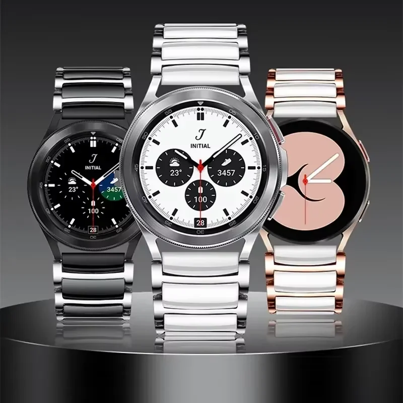 Керамический + металлический ремешок 22 мм 20 мм для Samsung Galaxy Watch 6/5/4/3/Huawei Watch 4/3/GT4-3-2 Pro/Amazfit GTR 4/GTS 4, браслет Correa
Керамический + металлический ремешок 22 мм 20 мм для Samsung Galaxy Watch 6/5/4/3/Huawei Watch 4/3/GT4-3-2 Pro/Amazfit GTR 4/GTS 4, браслет Correa