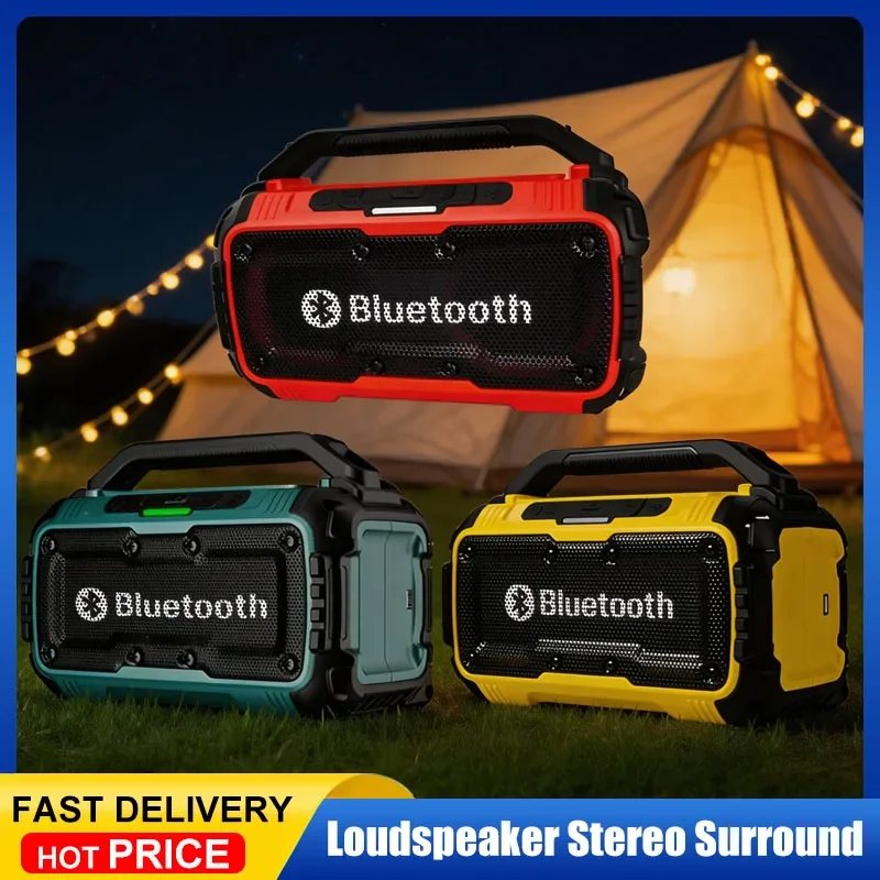 3D Stereo Outdoor Speaker Cordless Bluetooth Subwoofer Loudspeaker Stereo Surround Tool
3D Stereo Outdoor Speaker Cordless Bluetooth Subwoofer Loudspeaker Stereo Surround Tool