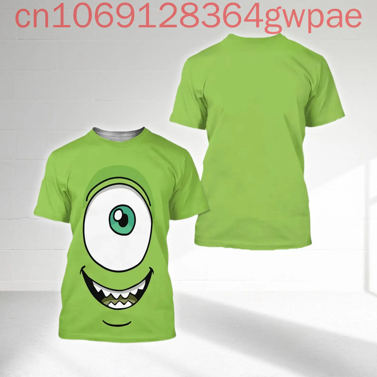 Disney Monster Inc Cosplay 3D Short SleeveMen's Women's Kids T-shirt Casual Tops Mike Sulley Summer Cartoon T-shirts
Disney Monster Inc Cosplay 3D Short SleeveMen's Women's Kids T-shirt Casual Tops Mike Sulley Summer Cartoon T-shirts