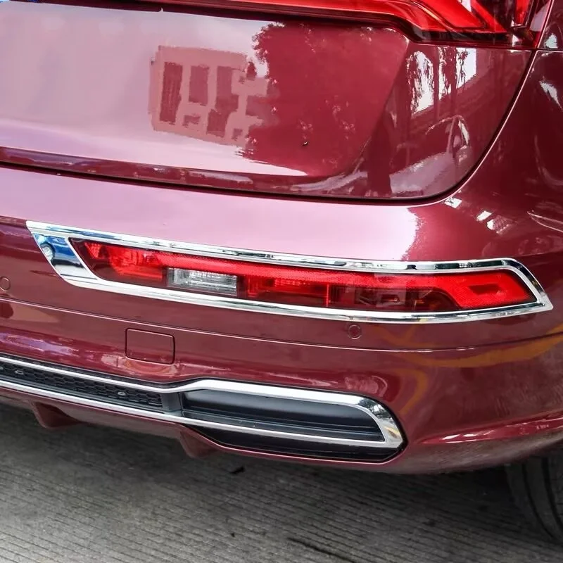 For Audi Q5L 2018 - 2020 Car Styling Bright ABS Chrome Rear Tail Fog Light Lamp Frame Cover Trim 2PCS
For Audi Q5L 2018 - 2020 Car Styling Bright ABS Chrome Rear Tail Fog Light Lamp Frame Cover Trim 2PCS