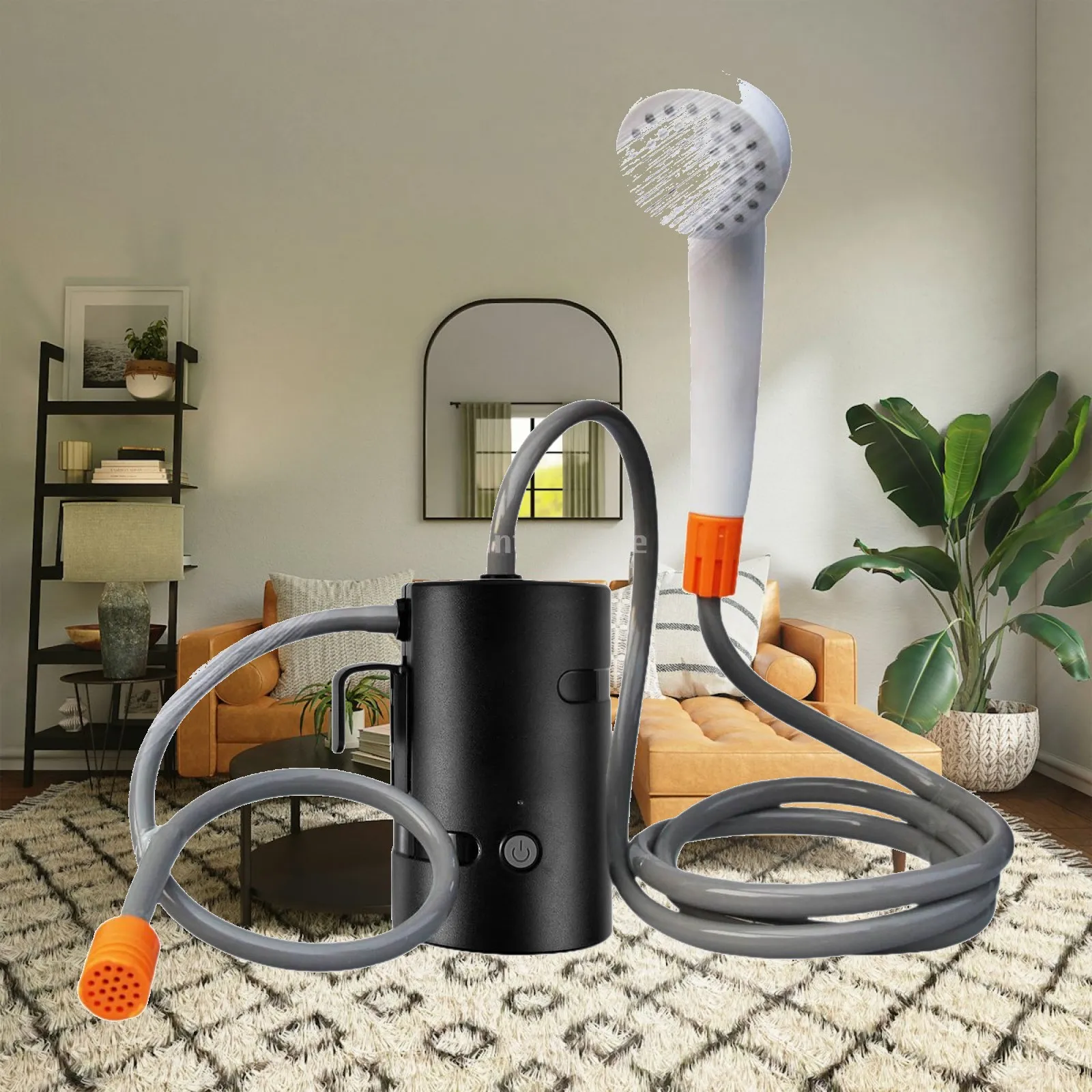 Portable Outdoor Shower, Camping Shower USB Rechargeable Electric Shower with Hose for Traveling Gardening Car Washing
Portable Outdoor Shower, Camping Shower USB Rechargeable Electric Shower with Hose for Traveling Gardening Car Washing