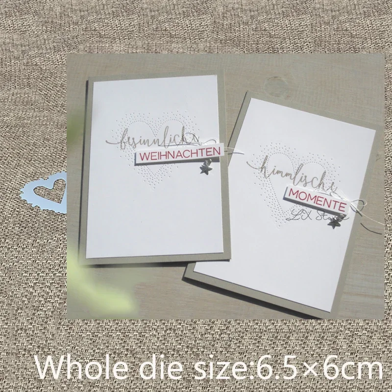 XLDesign Металлические вырубные штампы для декора: сердечки, украшения, элементы для скрапбукинга, альбомов, бумажных открыток, тиснения
XLDesign Металлические вырубные штампы для декора: сердечки, украшения, элементы для скрапбукинга, альбомов, бумажных открыток, тиснения