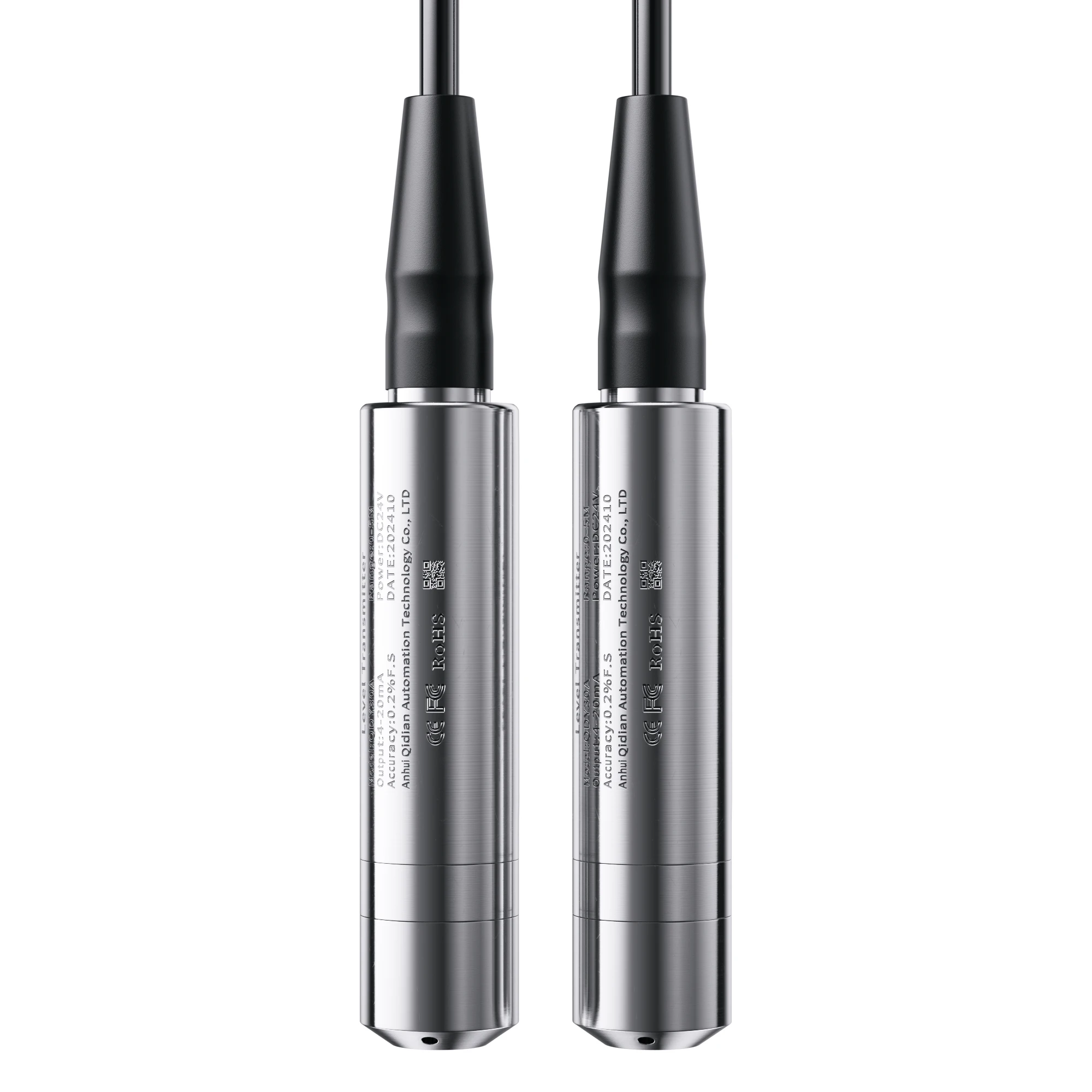 Liquid Level Sensor Transmitter 3M 5M 10M Range 304SS Probe Hydrostatic Water Level Sensor tank well 4-20mA 0-10V RS485 Output
Liquid Level Sensor Transmitter 3M 5M 10M Range 304SS Probe Hydrostatic Water Level Sensor tank well 4-20mA 0-10V RS485 Output