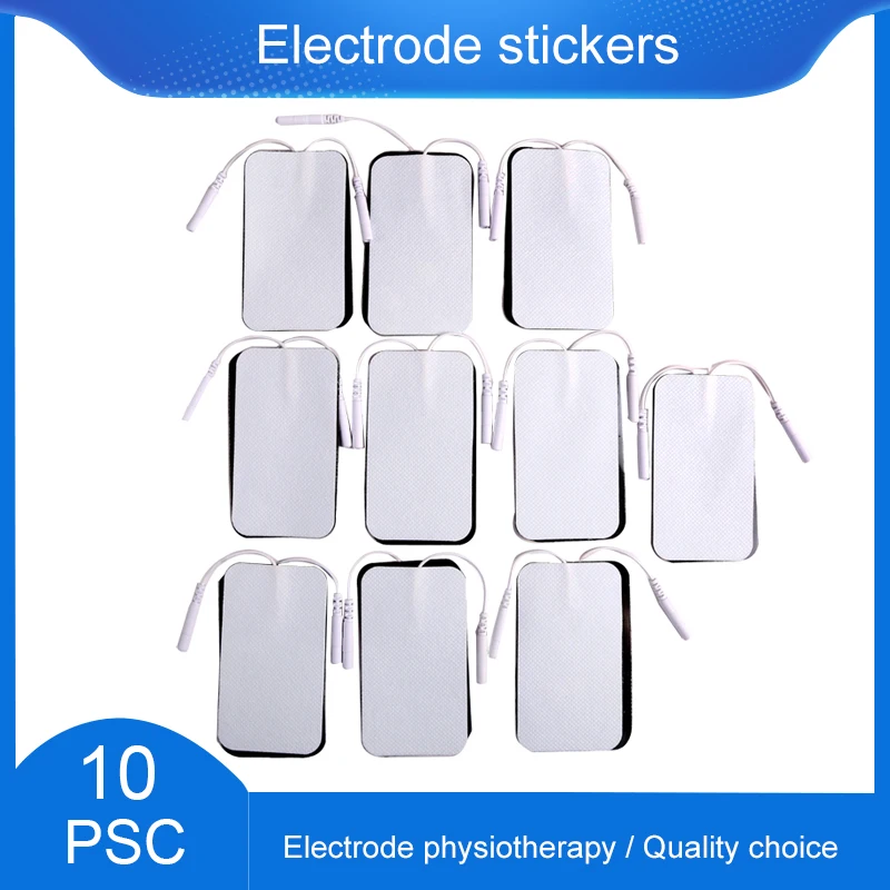 10pcs 5*9cm Self Adhesive Replacement Electrode Pads EMS Pulse Slimming MassagerFor Tens Acupuncture Therapy Body Massager
10pcs 5*9cm Self Adhesive Replacement Electrode Pads EMS Pulse Slimming MassagerFor Tens Acupuncture Therapy Body Massager