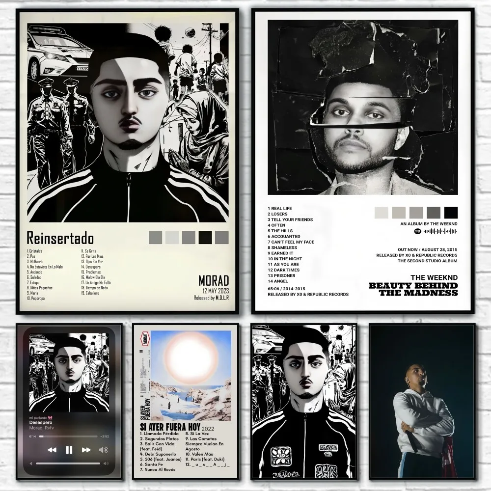 M-Morad M-MDLR M-Morad Album Cover Poster Sticky Wall Art Printing Waterproof Home Living Bed Room Bar Hallway Aesthetic Decor
M-Morad M-MDLR M-Morad Album Cover Poster Sticky Wall Art Printing Waterproof Home Living Bed Room Bar Hallway Aesthetic Decor