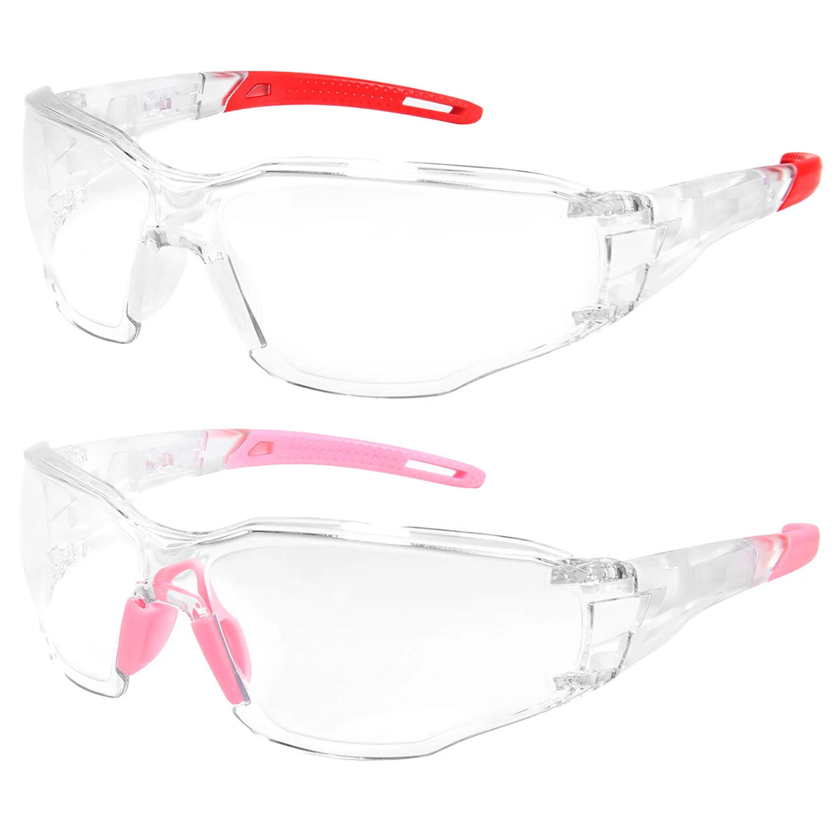 Adjustable Clear Safety Glasses Goggles for Women And Men Scratch-Resistant Comfortable with No-Slip Grips HM12
Adjustable Clear Safety Glasses Goggles for Women And Men Scratch-Resistant Comfortable with No-Slip Grips HM12