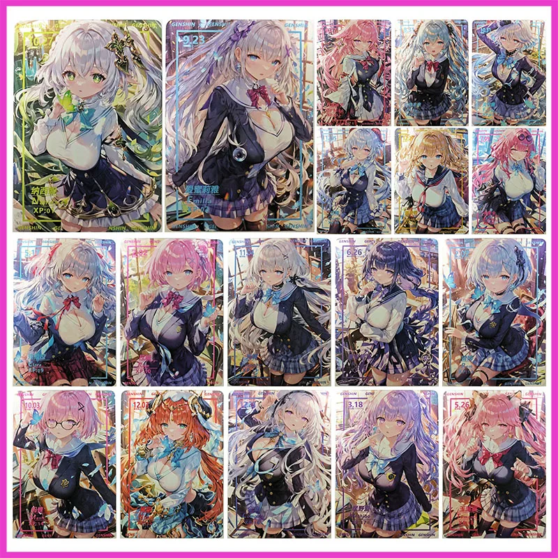 Аниме «История богини», редкие коллекционные карты XP Hoshino Ai Rem Nilou Ram Mash Kafka Hatsune Miku, игрушки для мальчиков, подарок на день рождения
Аниме «История богини», редкие коллекционные карты XP Hoshino Ai Rem Nilou Ram Mash Kafka Hatsune Miku, игрушки для мальчиков, подарок на день рождения