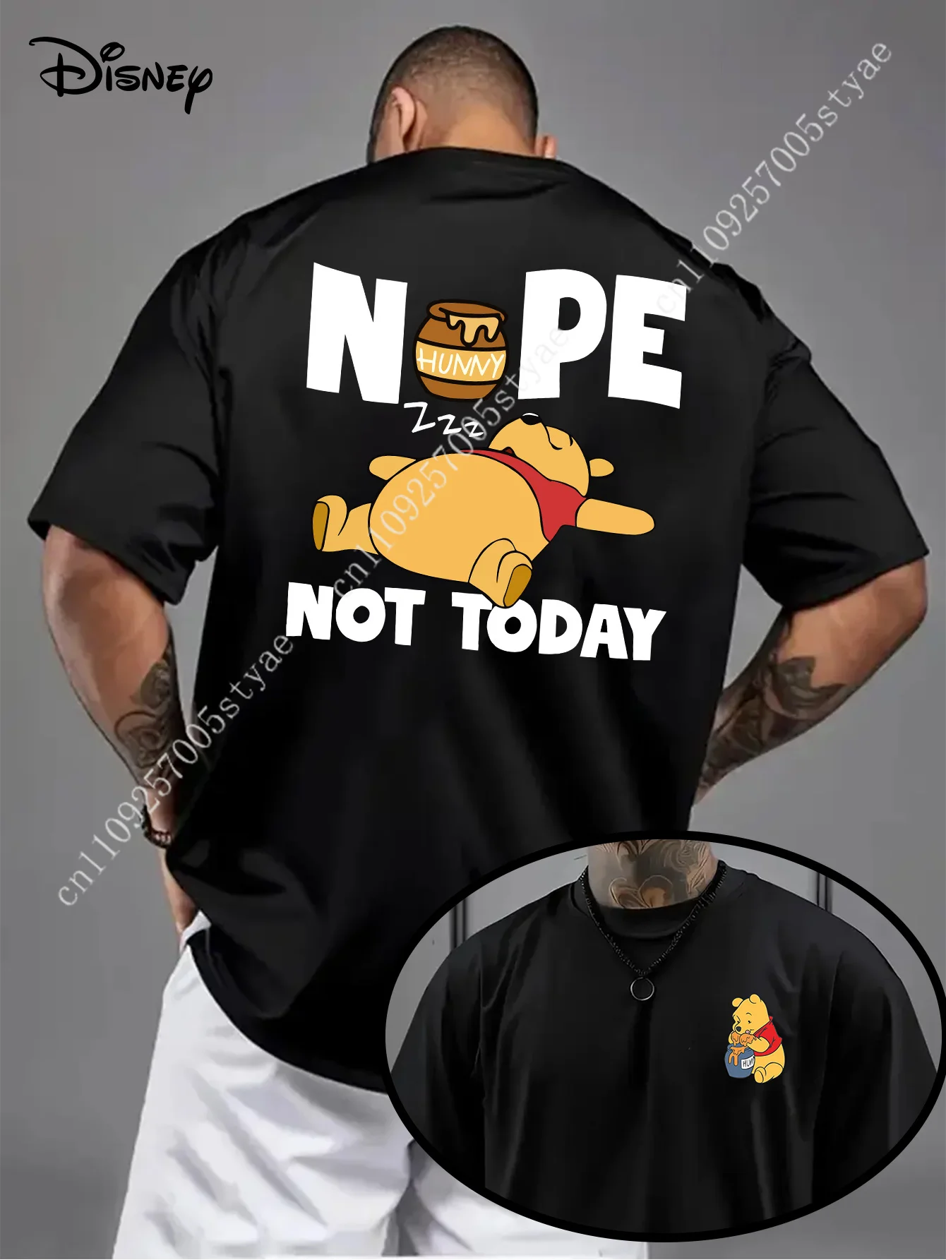 Summer Men's Disney Winnie The Pooh T-Shirt Daily Leisure and Theme Activities Wear Unisex Cotton Short Sleeve Oversized
Summer Men's Disney Winnie The Pooh T-Shirt Daily Leisure and Theme Activities Wear Unisex Cotton Short Sleeve Oversized