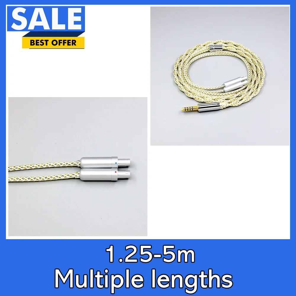 TypeS 23AWG Litz Shielding Silver OCC Earphone Cable For Sennheiser Dharma D1000 HD800 HD800s HD820s HD820 Headphone LN008925
TypeS 23AWG Litz Shielding Silver OCC Earphone Cable For Sennheiser Dharma D1000 HD800 HD800s HD820s HD820 Headphone LN008925
