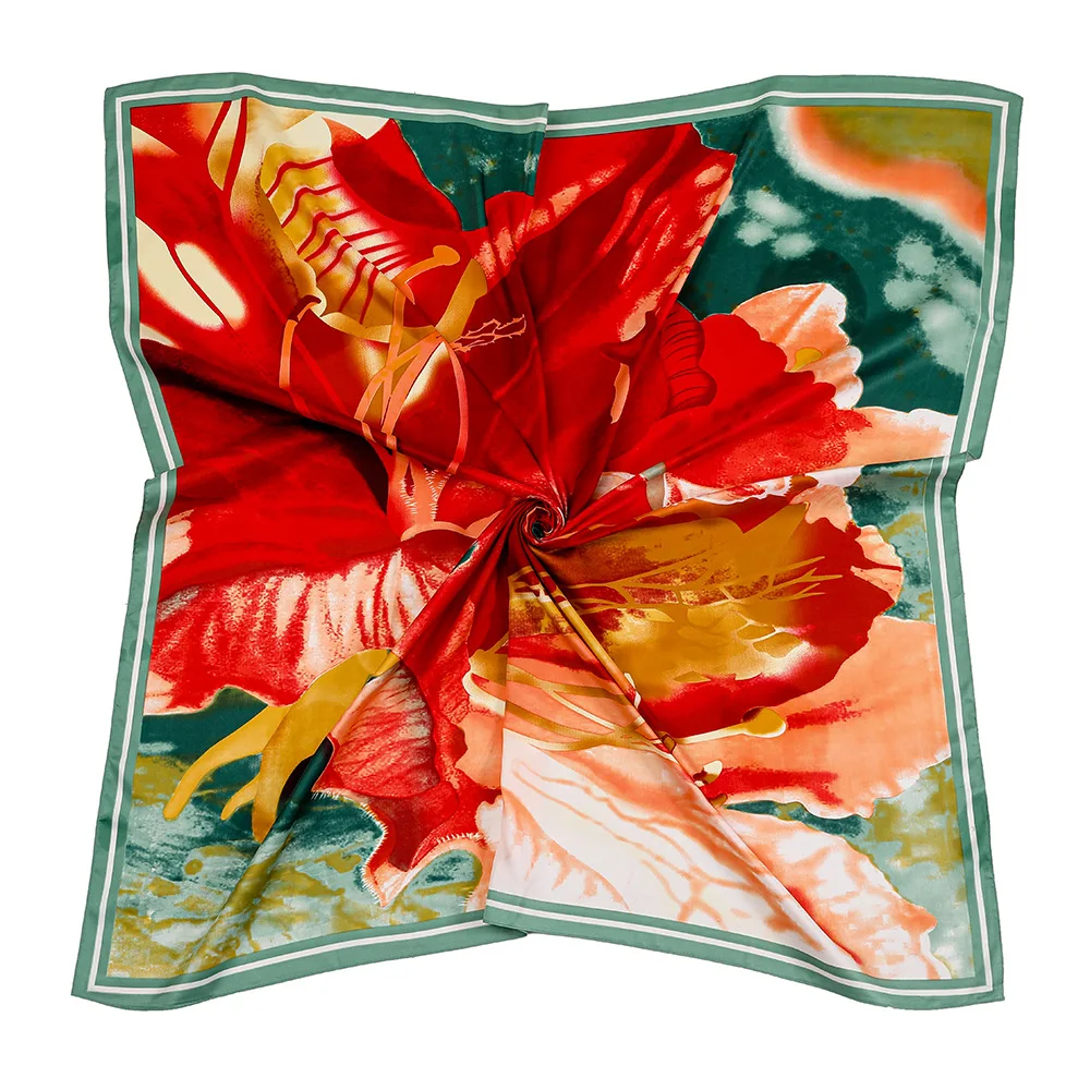 130cm Hand-painted Oil Painting Floral Scarf Autumn Women Shawl Four Seasons Gift Versatile Sunscreen Travel Accessory Present
130cm Hand-painted Oil Painting Floral Scarf Autumn Women Shawl Four Seasons Gift Versatile Sunscreen Travel Accessory Present