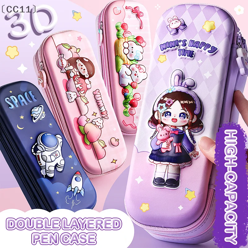 〔CC11〕3D Astronaut Pencil Case Boys Stationery New Popular Student Double-layer Large Capacity Waterproof Pink Rabbit
〔CC11〕3D Astronaut Pencil Case Boys Stationery New Popular Student Double-layer Large Capacity Waterproof Pink Rabbit