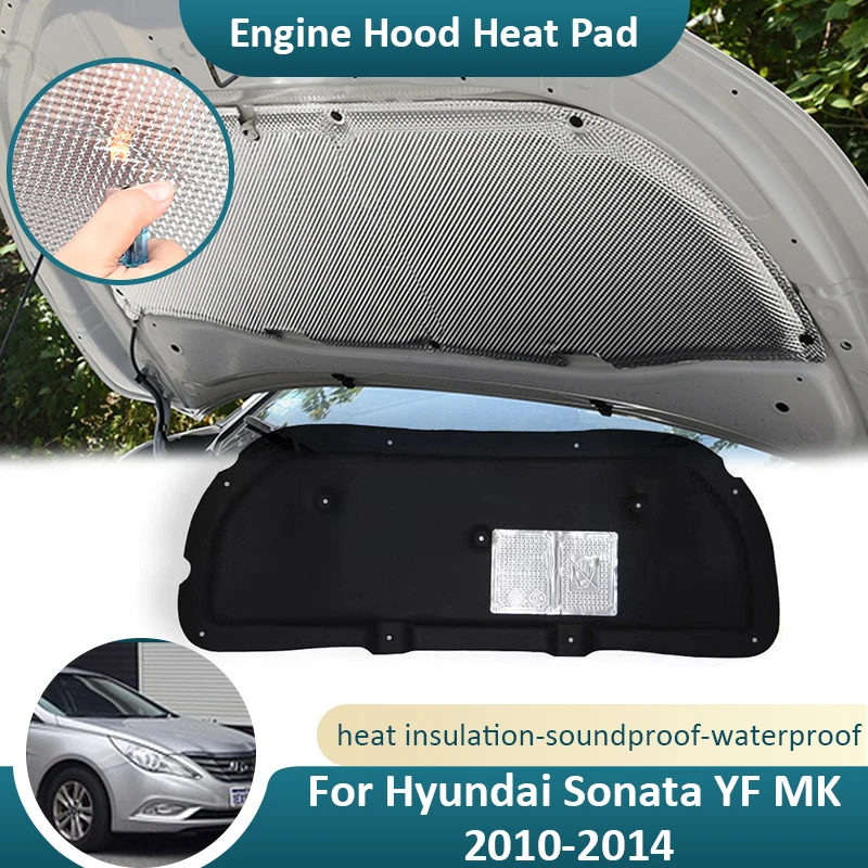 Двигатель Переднего Капота для Hyundai Sonata YF MK6 i45 2010 2011 2012 2013 2014 огнестойкий звукоизоляционный коврик автомобильные аксессуары
Двигатель Переднего Капота для Hyundai Sonata YF MK6 i45 2010 2011 2012 2013 2014 огнестойкий звукоизоляционный коврик автомобильные аксессуары