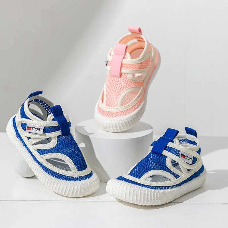 New Summer Children Canvas Shoes Breathable Closed Toe Kids Sandals Non-slip Fashion Toddler Girls Boys Sandals EU 21-30
New Summer Children Canvas Shoes Breathable Closed Toe Kids Sandals Non-slip Fashion Toddler Girls Boys Sandals EU 21-30