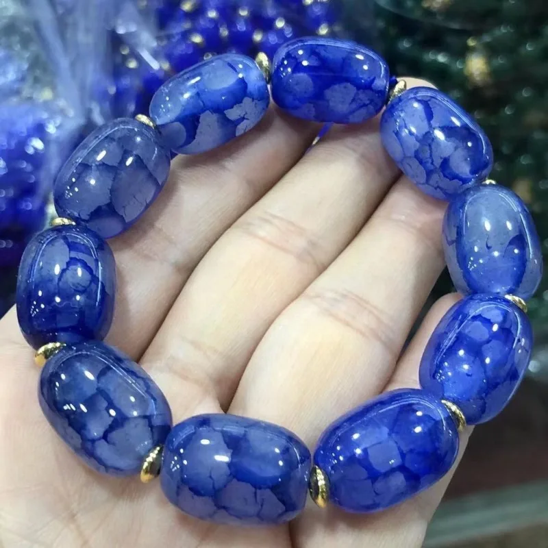 Natural and genuine dragon scale phoenix blood bucket ball bracelet, men's and women's bracelets.
Natural and genuine dragon scale phoenix blood bucket ball bracelet, men's and women's bracelets.
