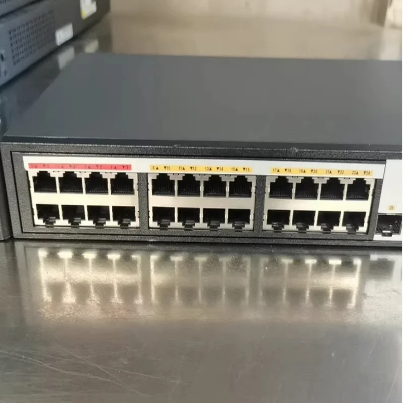 New Original Switch MS4320V3-28P【Triple Layer Managed/24 ports Gigabit Power+4 ports Gigabit Optical/Rackmountable】
New Original Switch MS4320V3-28P【Triple Layer Managed/24 ports Gigabit Power+4 ports Gigabit Optical/Rackmountable】