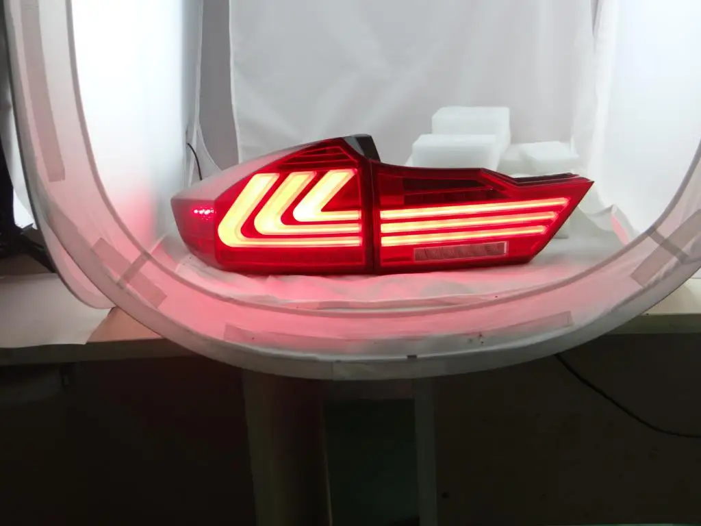 Honda City LED Tail Lamp Rear Back Lights Lexus Design with Dynamic Signal Red and Smoke Colors 
Honda City LED Tail Lamp Rear Back Lights Lexus Design with Dynamic Signal Red and Smoke Colors