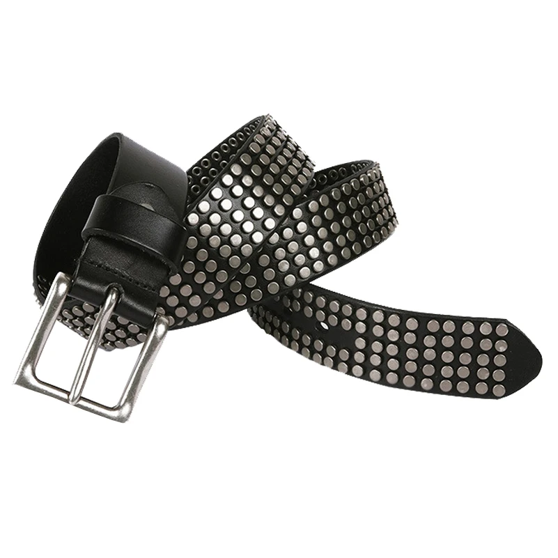 Western Gift Cow Leather Round Rivet Design Hip Hop Style Pin Buckle Men Women Belt Fashion High Quality Unisex Belt
Western Gift Cow Leather Round Rivet Design Hip Hop Style Pin Buckle Men Women Belt Fashion High Quality Unisex Belt