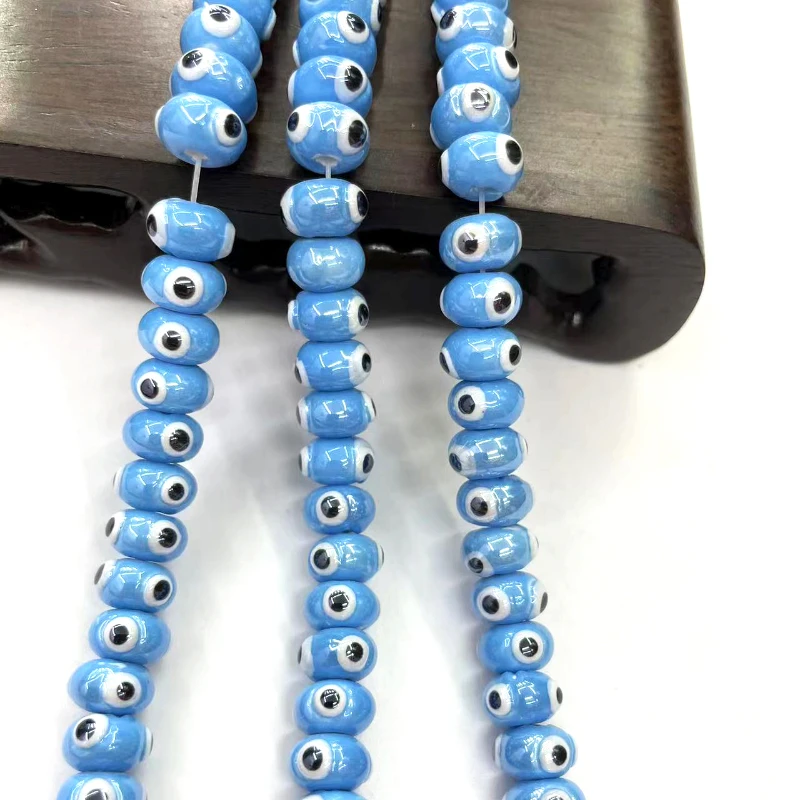 New Ceramic Abacus Beads Devil's Eye Scattered Beads Handmade DIY Bracelet Necklace Accessories Wholesale
New Ceramic Abacus Beads Devil's Eye Scattered Beads Handmade DIY Bracelet Necklace Accessories Wholesale